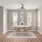 a room with a table and chairs